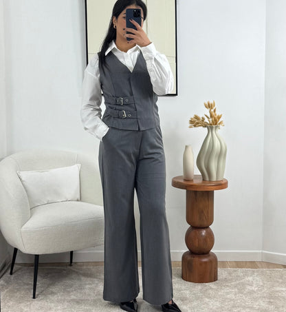 PANTALON GRIS IRIS