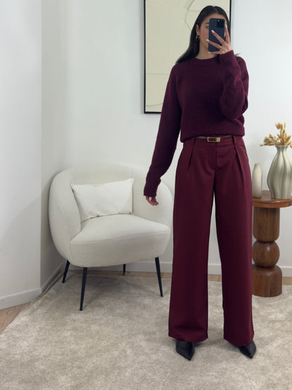 LILY BORDEAUX-HOSE