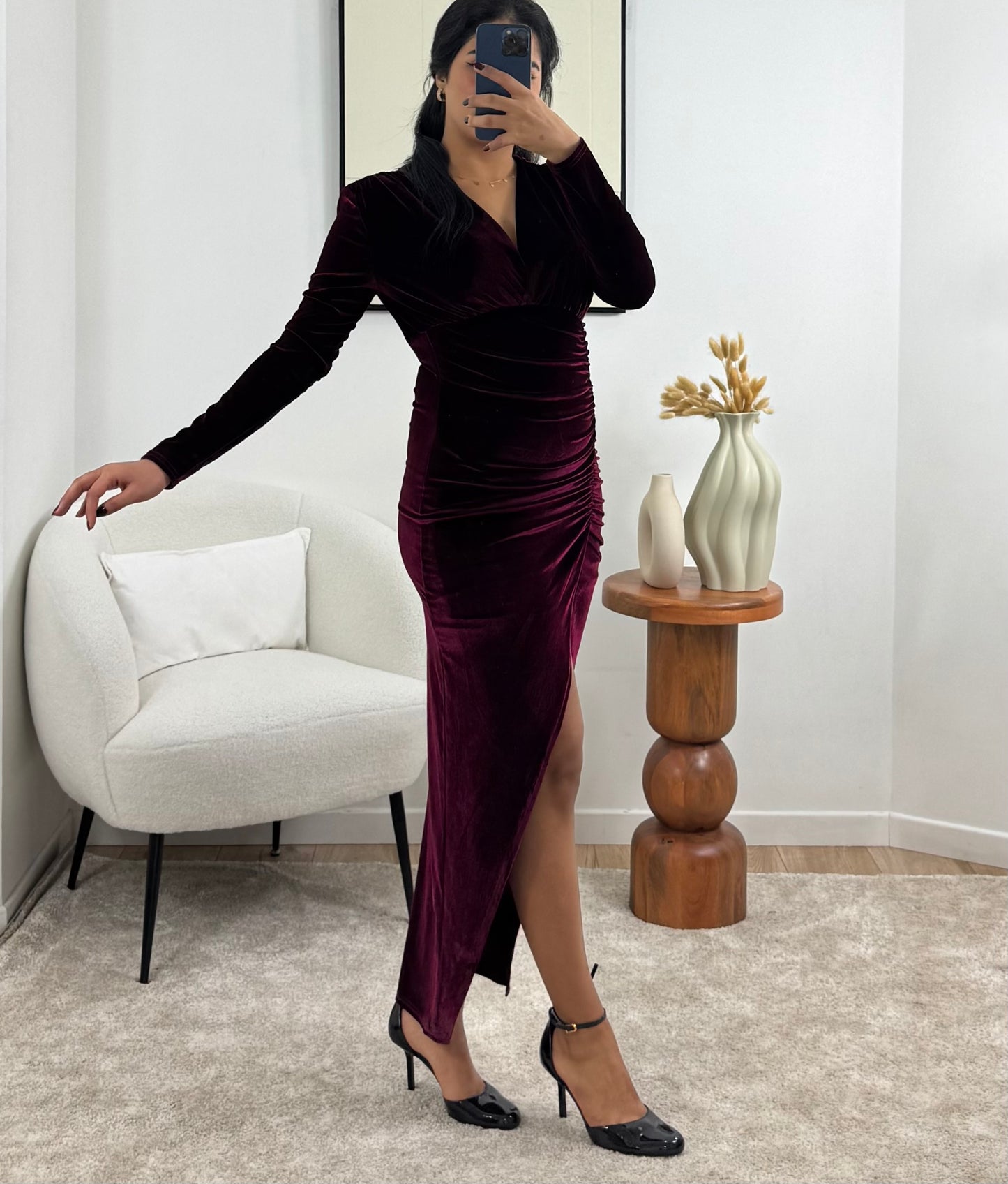 VELVET DRESS