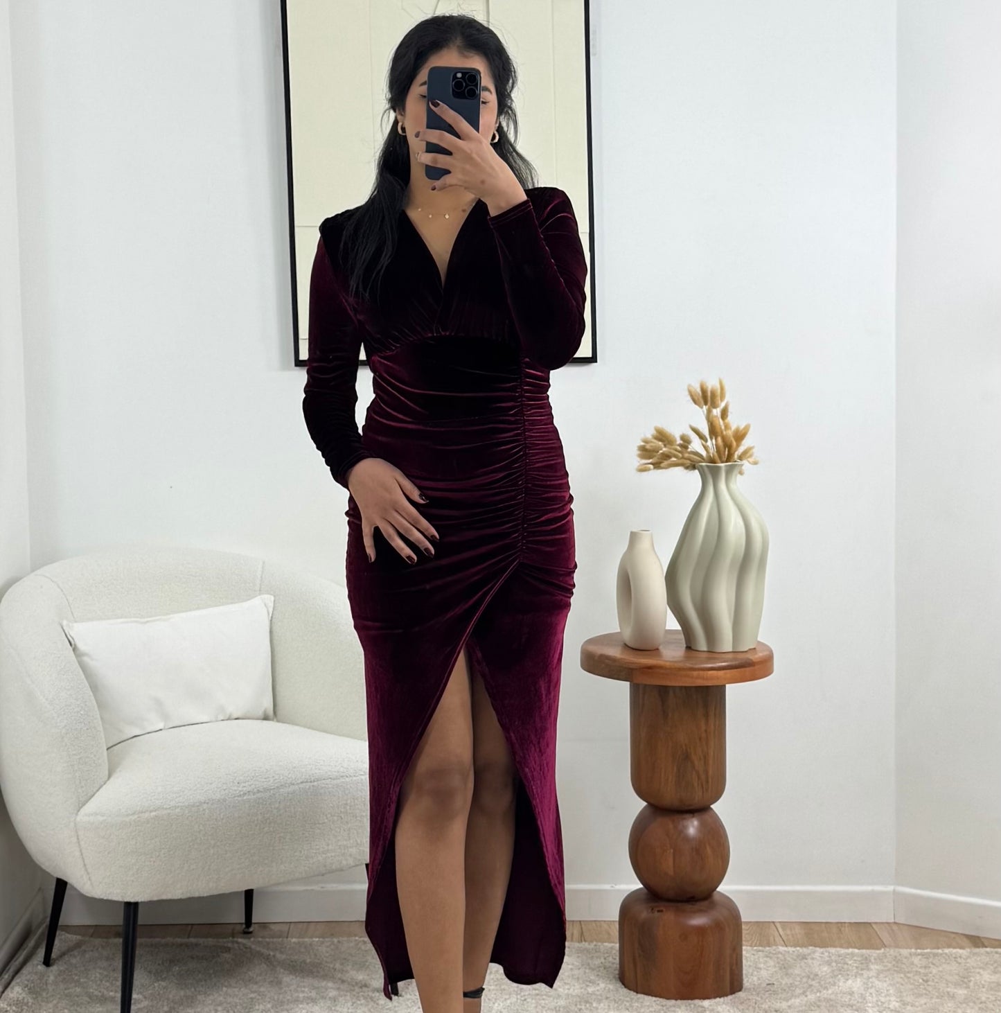 VELVET DRESS