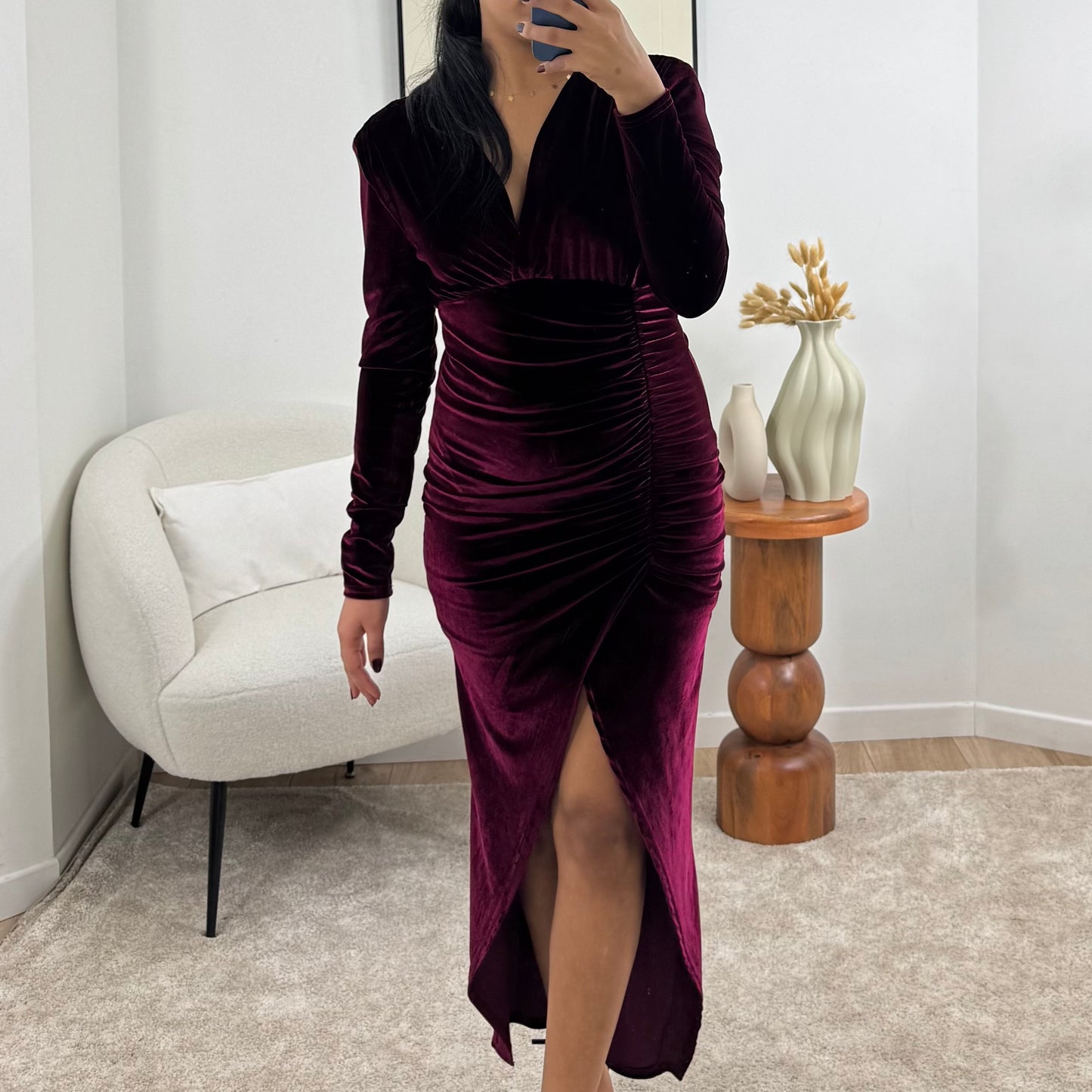 VELVET DRESS