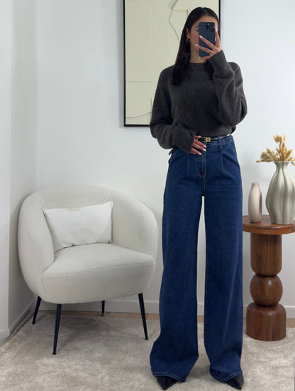 JEAN WIDE LEG LONG MEL