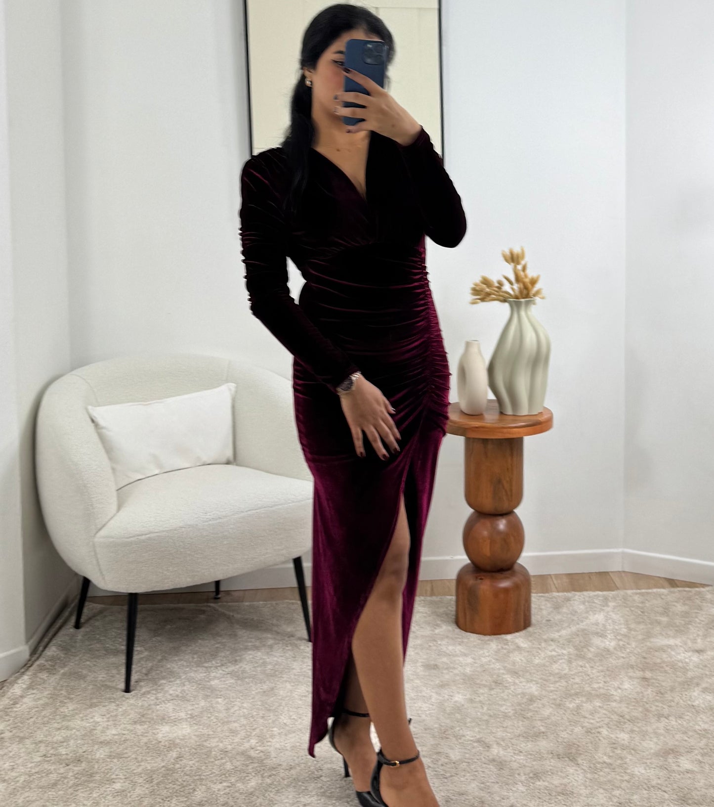 VELVET DRESS